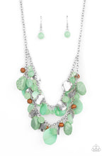 Load image into Gallery viewer, Spring Goddess Green Paparazzi Necklace