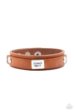 Load image into Gallery viewer, Paparazzi Dont Quit Now - Brown Bracelet