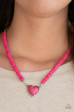 Load image into Gallery viewer, Country Sweetheart - Pink Necklace