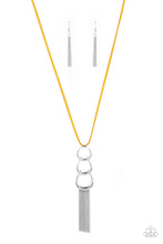 Load image into Gallery viewer, Paparazzi Accessories Industrial Conquest - Yellow Necklace