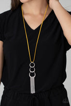 Load image into Gallery viewer, Paparazzi Accessories Industrial Conquest - Yellow Necklace