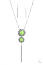 Load image into Gallery viewer, Abstract Artistry - Green - Paparazzi Necklace