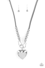 Load image into Gallery viewer, Forbidden Love - Silver Paparazzi Necklace