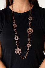 Load image into Gallery viewer, HOLEY Relic Copper Paparazzi Necklace