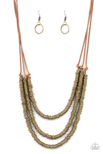 Load image into Gallery viewer, RING to Reason - Brass Necklace- Paparazzi