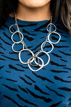 Load image into Gallery viewer, Paparazzi Accessories Dizzy With Desire - Silver Necklace