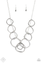 Load image into Gallery viewer, Paparazzi Accessories Dizzy With Desire - Silver Necklace