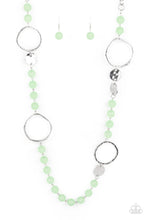 Load image into Gallery viewer, Sea Glass Wanderer - Green Paparazzi Necklace