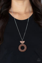 Load image into Gallery viewer, Homespun Stylist - Brown Paparazzi Necklace