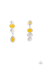 Load image into Gallery viewer, Asymmetrical Appeal - Yellow💖 Paparazzi Earrings