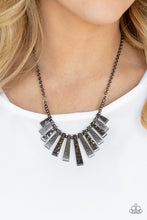 Load image into Gallery viewer, The MANE Course - Black Paparazzi Necklace