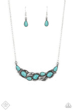 Load image into Gallery viewer, Cottage Garden - Blue Necklace Paparazzi