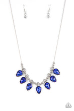 Load image into Gallery viewer, Crown Jewel Couture - Blue Paparazzi Necklace