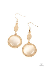 Load image into Gallery viewer, Magically Magnificent - Gold Paparazzi Earrings