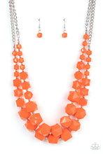 Load image into Gallery viewer, Summer Excursion - Orange Paparazzi Necklace