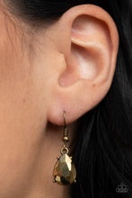 Load image into Gallery viewer, Come at Me - Brass Paparazzi Necklace