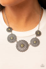 Load image into Gallery viewer, Marigold Meadows - Yellow Paparazzi Necklace
