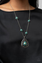 Load image into Gallery viewer, Magical Masquerade - Green Paparazzi Necklace