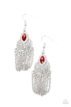 Load image into Gallery viewer, Pressed for CHIME - Red Paparazzi Earrings