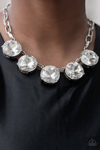 Load image into Gallery viewer, Limelight Luxury - White Paparazzi Necklace