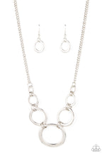 Load image into Gallery viewer, Short Circuit - Silver Paparazzi Necklace