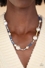 Load image into Gallery viewer, Modern Marina - Blue Paparazzi Necklace
