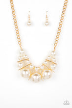 Load image into Gallery viewer, Challenge Accepted - Gold Paparazzi Necklace