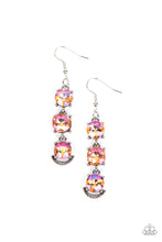 Load image into Gallery viewer, Determined to Dazzle - Orange Paparazzi Earrings