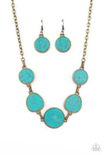 Load image into Gallery viewer, Santa Fe Flats - Brass Paparazzi Necklace