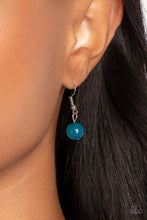 Load image into Gallery viewer, Glimmering Groves - Blue Paparazzi Necklace