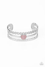 Load image into Gallery viewer, You Win My Heart - Pink Paparazzi Bracelet