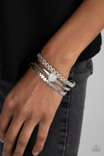 Load image into Gallery viewer, You Win My Heart - White Paparazzi Bracelet
