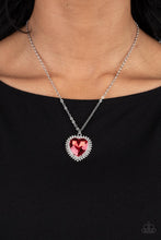 Load image into Gallery viewer, Sweethearts Stroll - Red Paparazzi Necklace