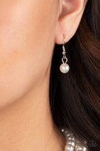 Load image into Gallery viewer, Brilliant Ballerina - White Paparazzi Necklace