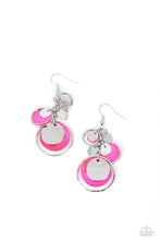 Load image into Gallery viewer, Saved by the SHELL - Pink Paparazzi Earrings
