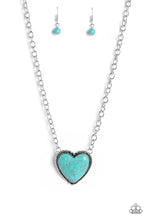 Load image into Gallery viewer, Authentic Admirer - Blue Paparazzi Necklace
