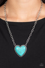 Load image into Gallery viewer, Authentic Admirer - Blue Paparazzi Necklace