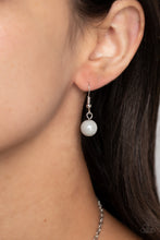 Load image into Gallery viewer, Patterned Paisley - Silver Necklace