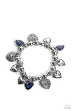 Load image into Gallery viewer, Charming Crush - Blue Paparazzi Bracelet