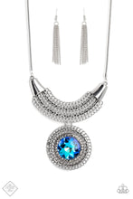 Load image into Gallery viewer, Excalibur Extravagance - Blue Paparazzi Necklace