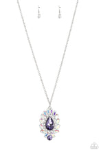Load image into Gallery viewer, Over the TEARDROP - Purple Paparazzi Necklace