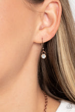 Load image into Gallery viewer, Over the TEARDROP - Copper Paparazzi Necklace