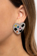 Load image into Gallery viewer, Relationship Ready - Black Paparazzi Earrings