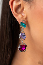 Load image into Gallery viewer, Dimensional Dance - Multi Paparazzi Earrings