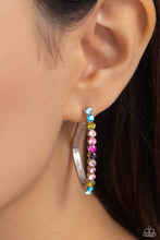 Load image into Gallery viewer, Triangular Tapestry - Multi Earrings