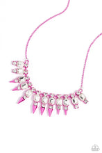 Load image into Gallery viewer, Punk Passion - Pink Paparazzi Necklace