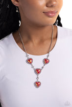 Load image into Gallery viewer, Stuck On You - Red Paparazzi Necklace