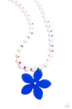 Load image into Gallery viewer, Nostalgic Novelty - Blue Paparazzi Necklace
