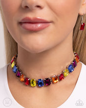 Load image into Gallery viewer, Ecstatic Emeralds Multi Choker
