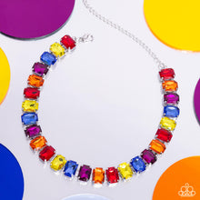 Load image into Gallery viewer, Ecstatic Emeralds Multi Choker

